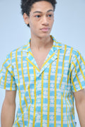 Mediterranean Tiles Short Sleeve Shirt