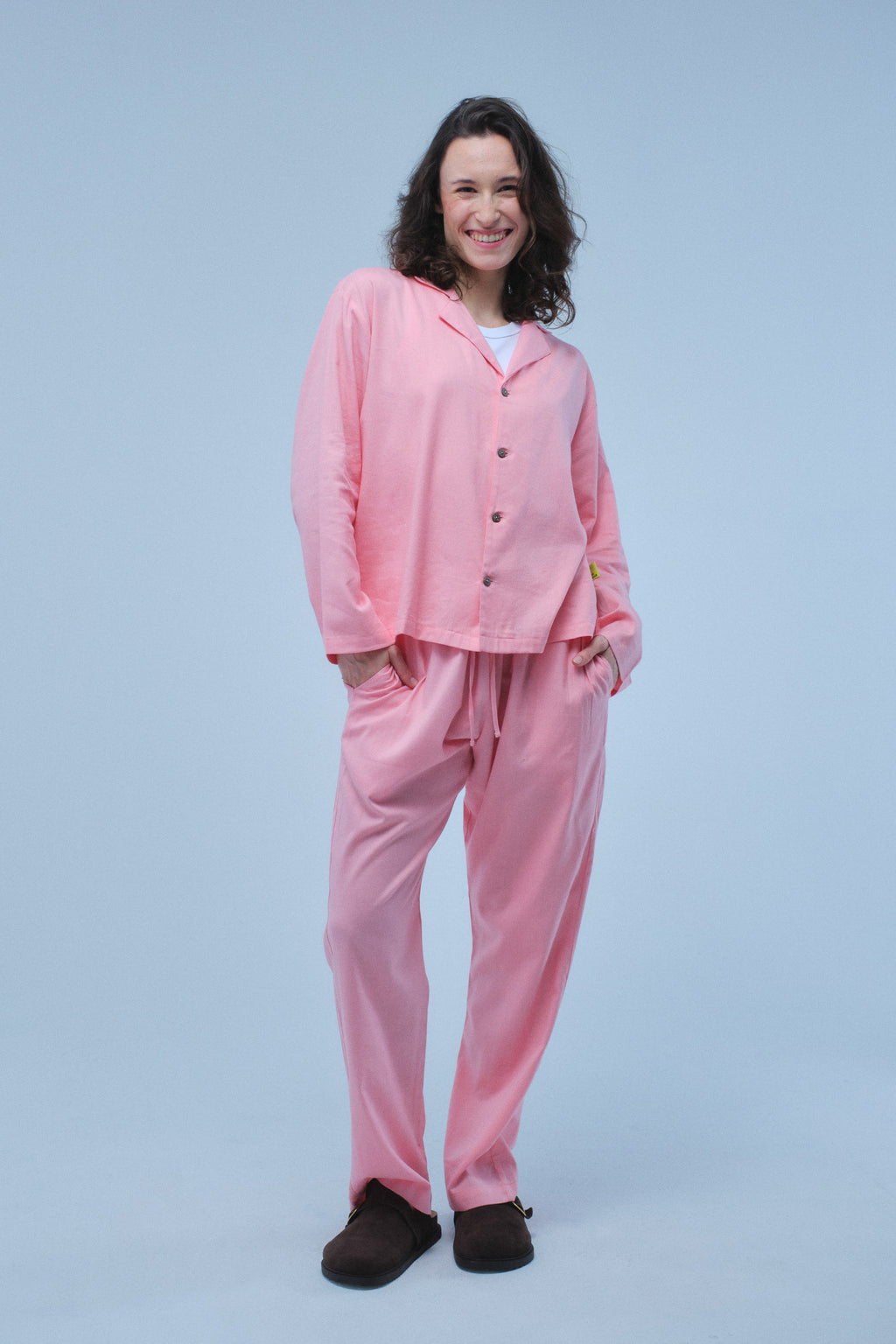 Soft Pink Long Sleeve Shirt – Banana Fabric