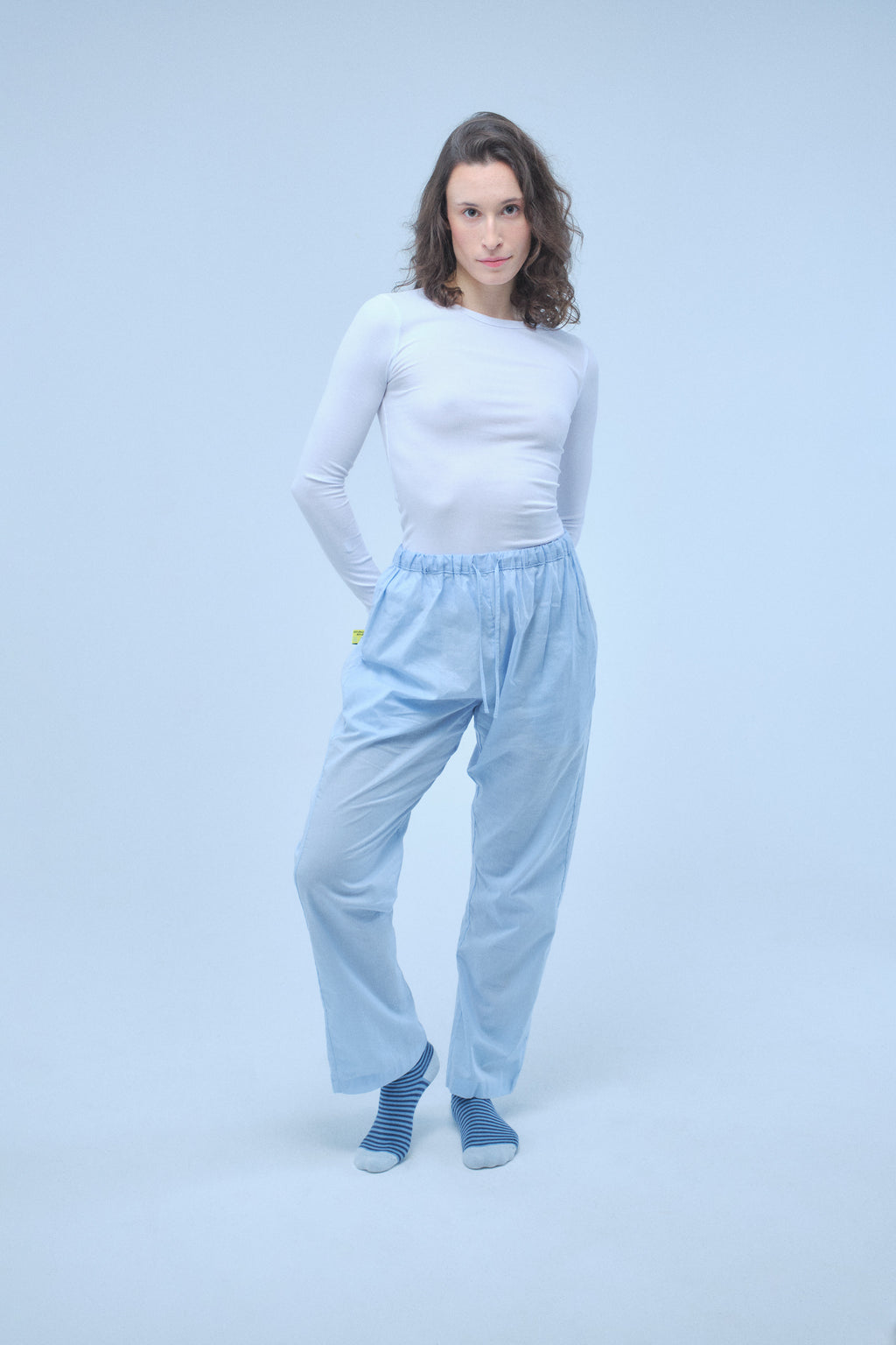Blue Calma Pants – Recycled Cotton