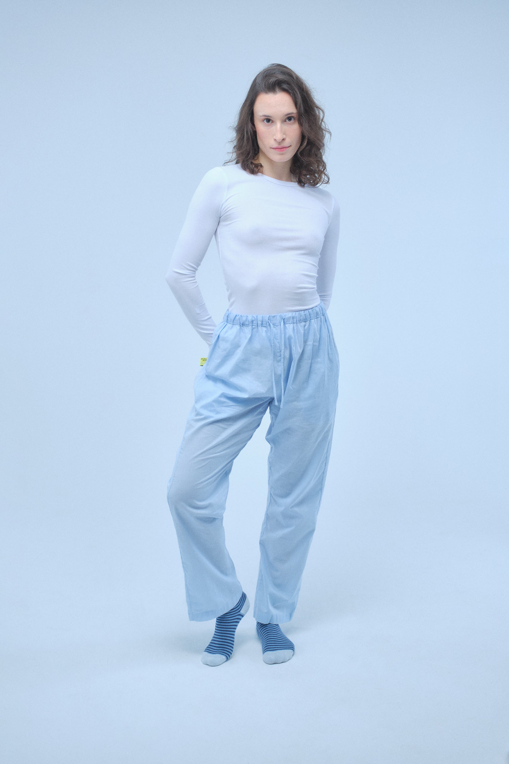 Blue Calma Pants – Recycled Cotton