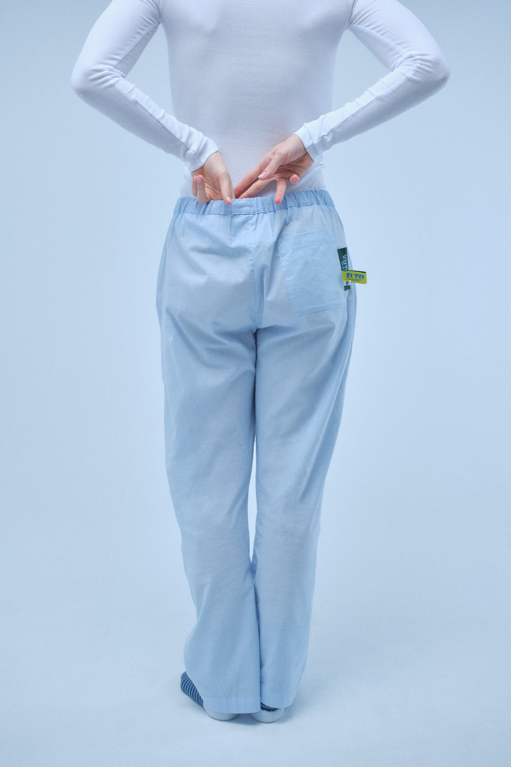 Blue Calma Pants – Recycled Cotton