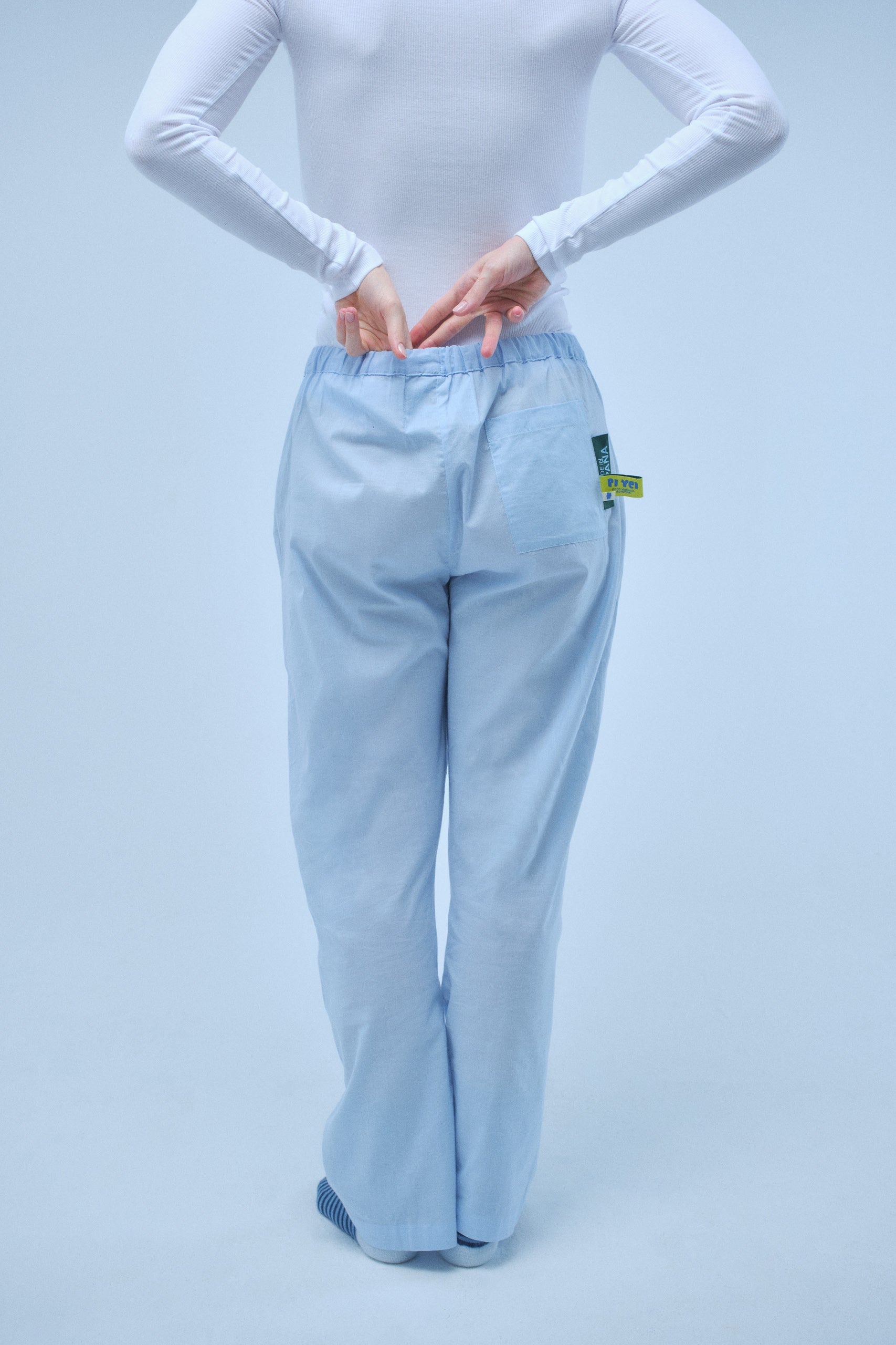 Blue Calma Pants – Recycled Cotton