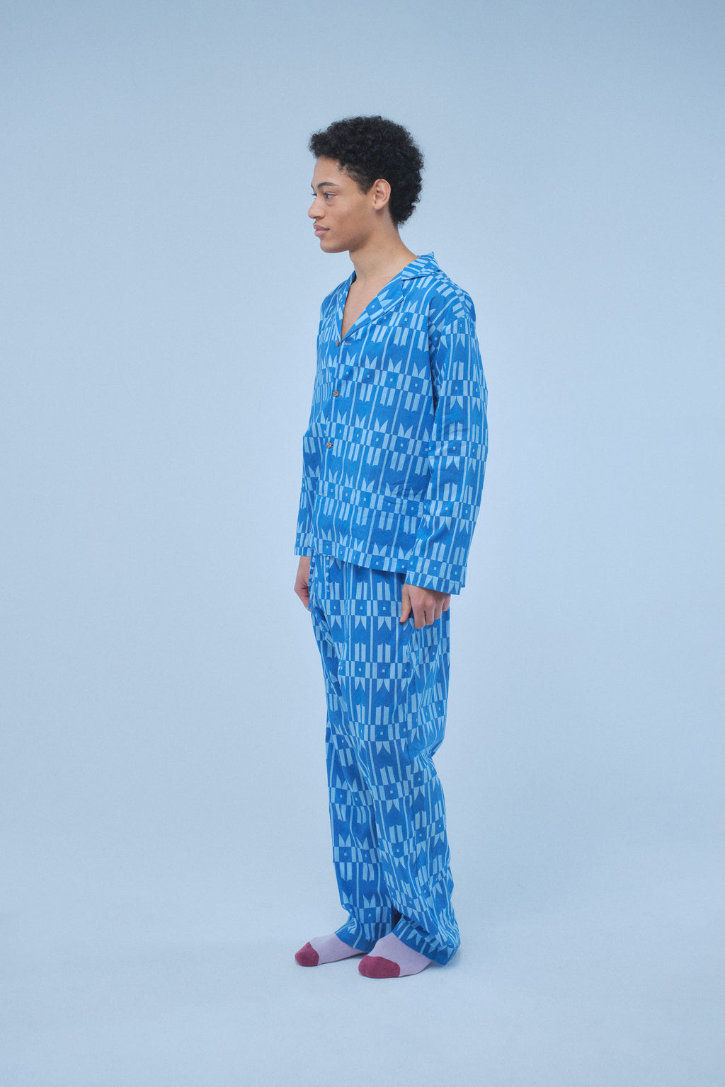 Playground Blue Pants – Recycled Cotton