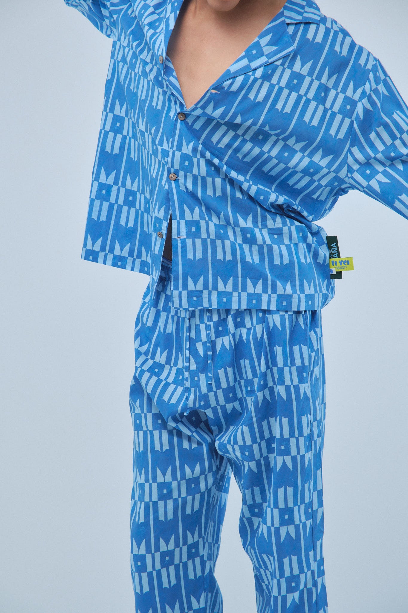 Playground Blue Pants – Recycled Cotton