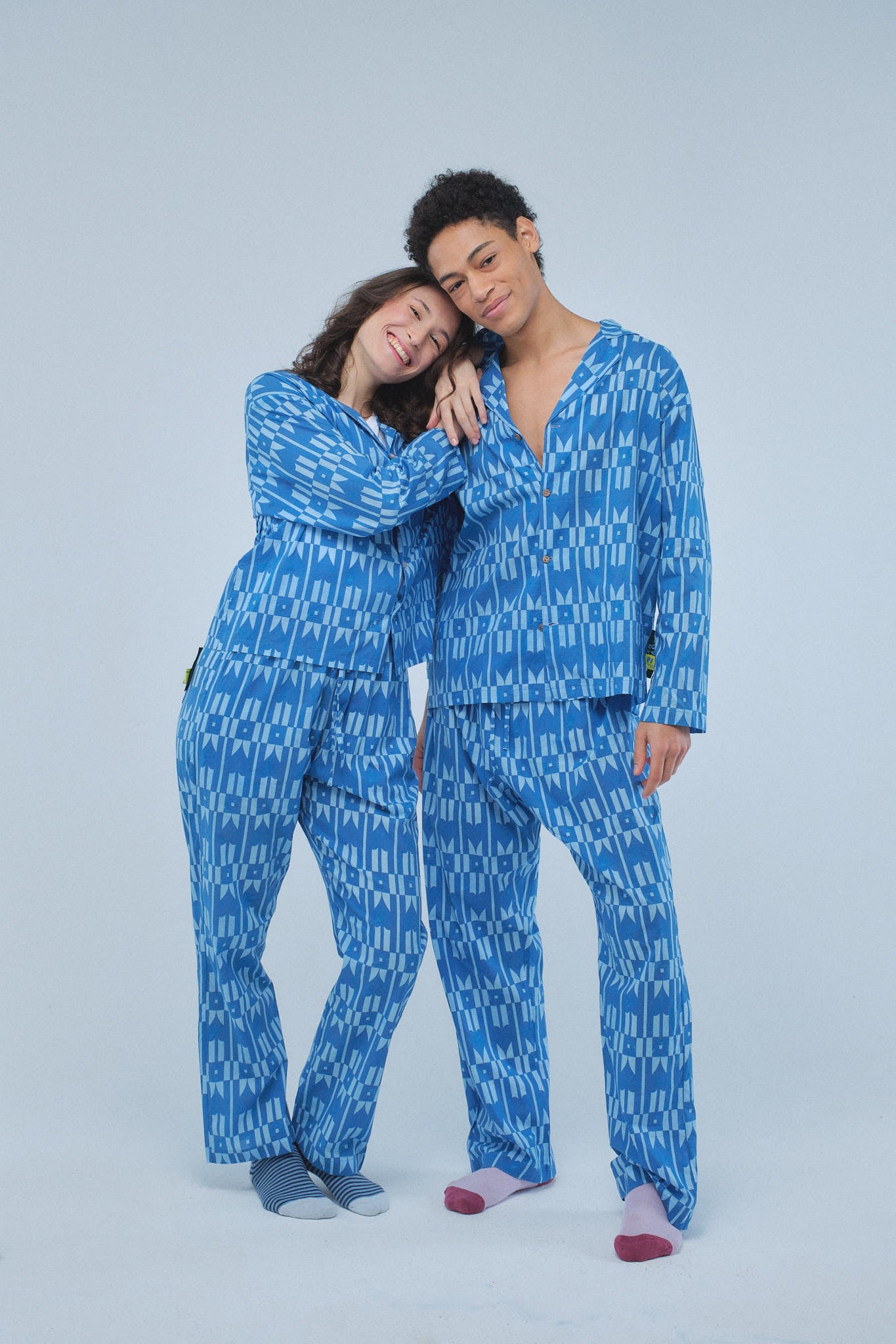 Playground Blue Pants – Recycled Cotton