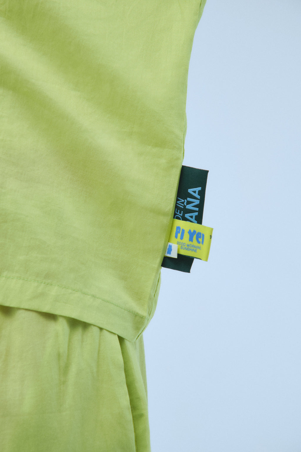 Garden Green Long Sleeve Shirt – Recycled Cotton