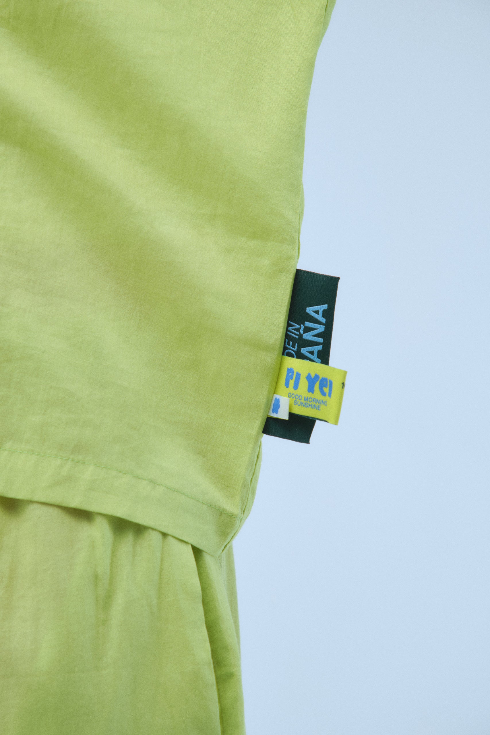 Garden Green Long Sleeve Shirt – Recycled Cotton