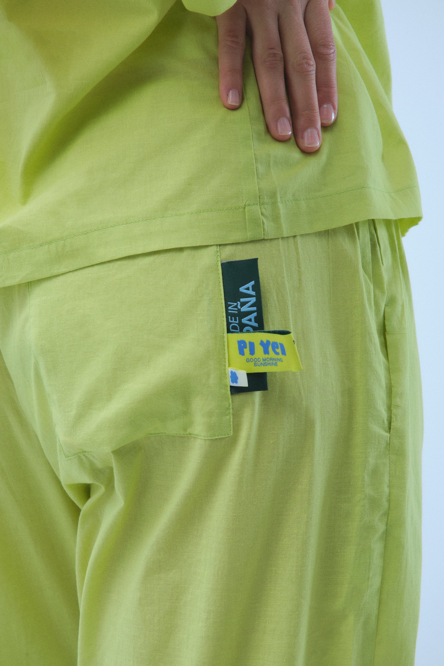 Garden Green Pants – Recycled Cotton