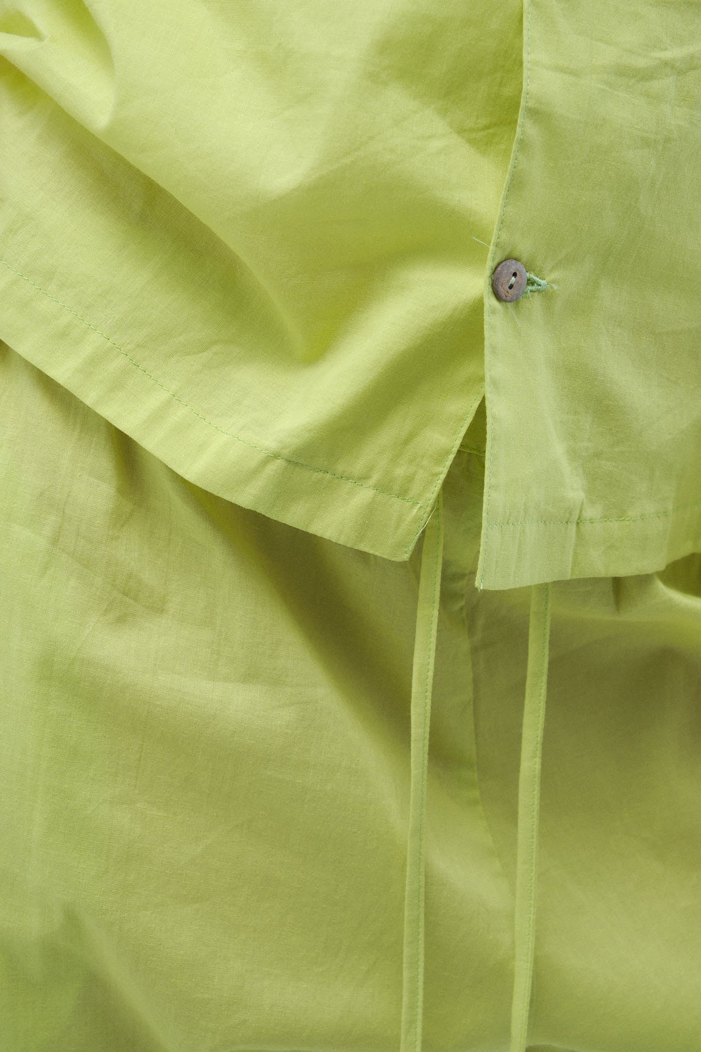 Garden Green Long Sleeve Shirt – Recycled Cotton