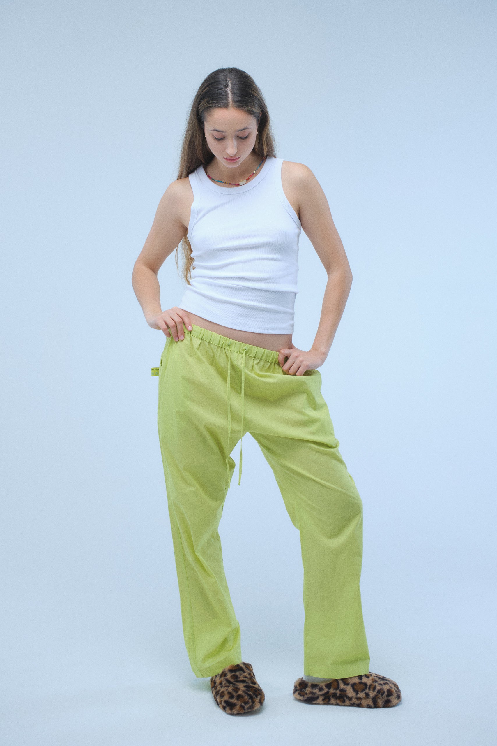 Garden Green Pants – Recycled Cotton