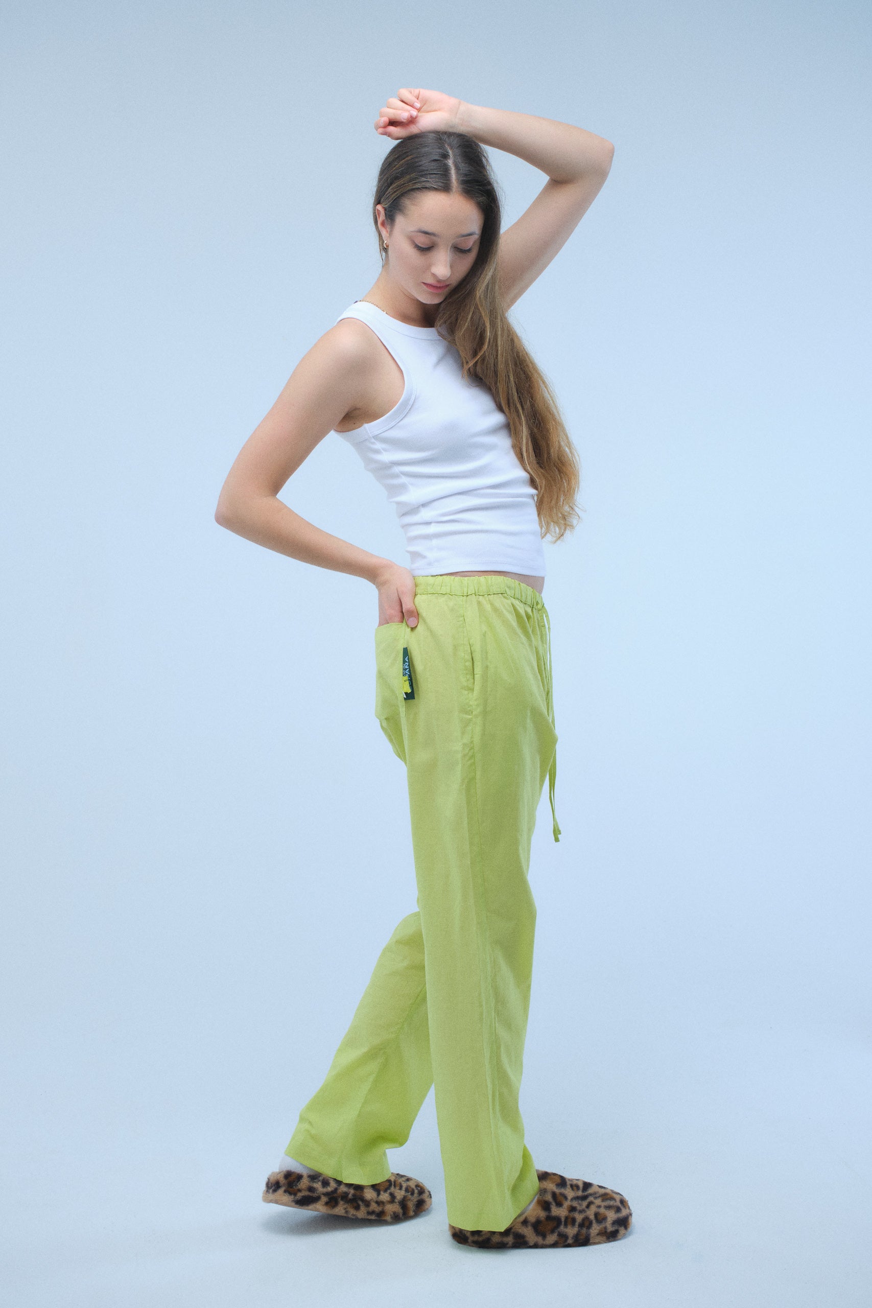 Garden Green Pants – Recycled Cotton