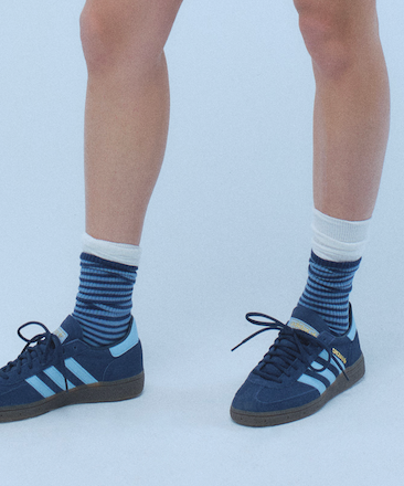 Blue Sky Stripes Socks